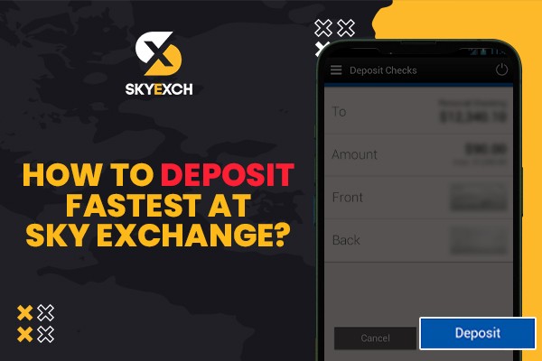 How to Deposit fastest at Skyexchange?