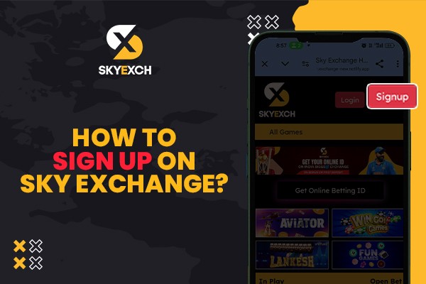 How to sign Up on skyexchange?